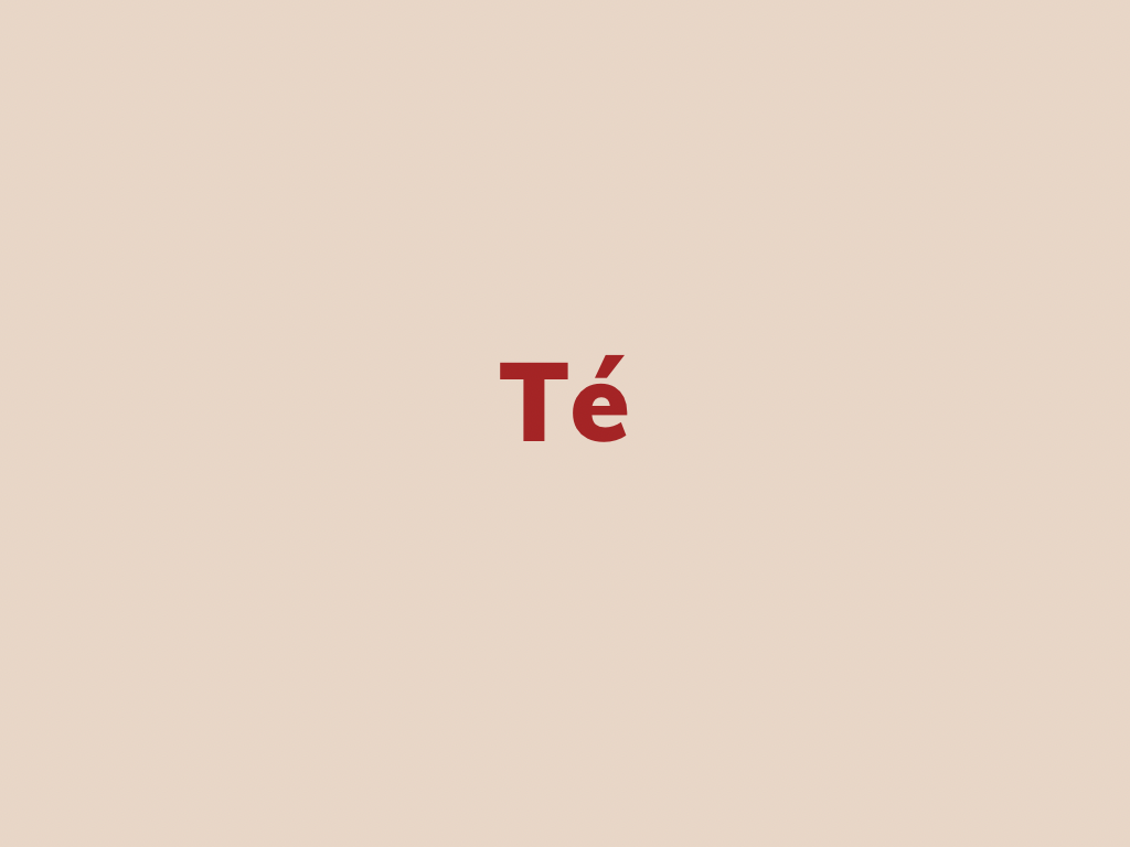 Tés