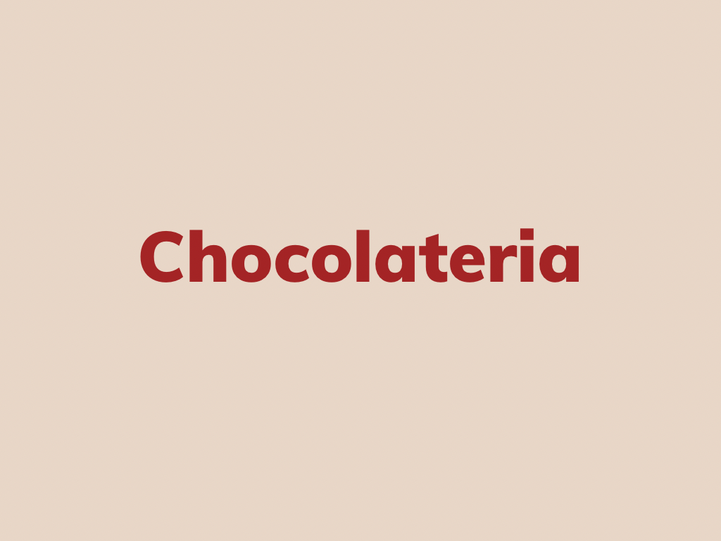 Chocolatería artesanal