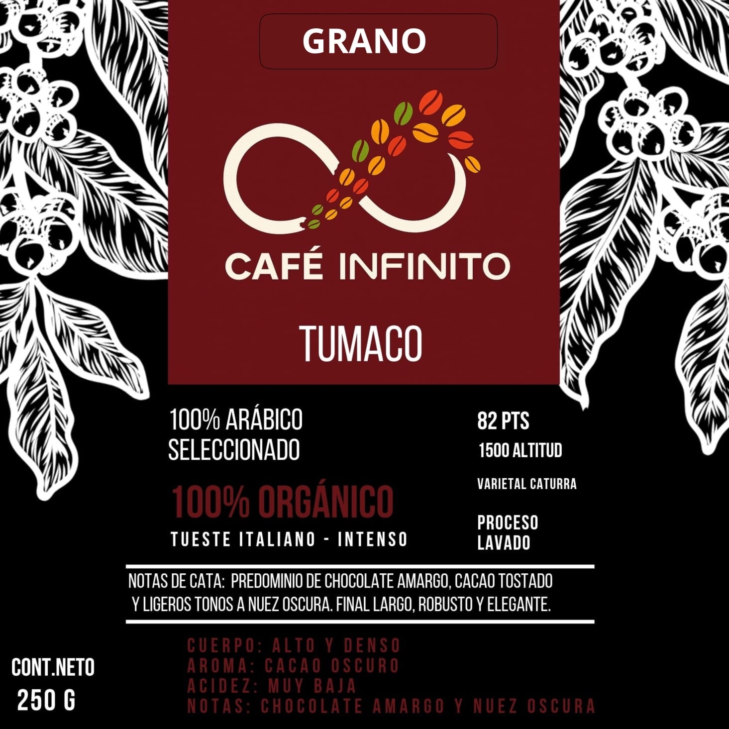 Café Tumaco 250grs