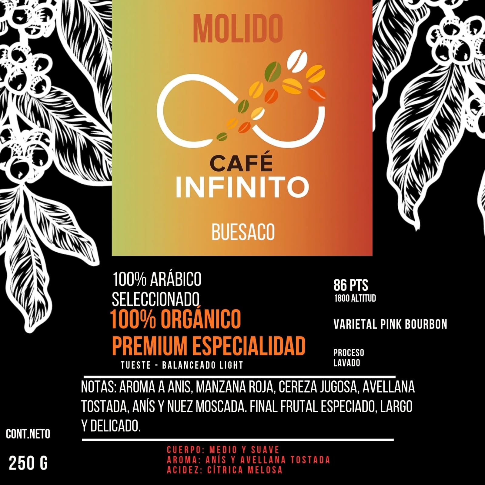 Café Buesaco 250grs